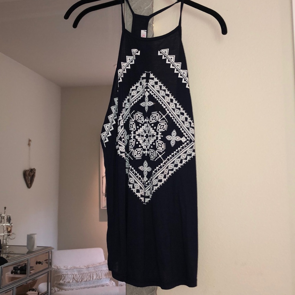 Pattern tank top